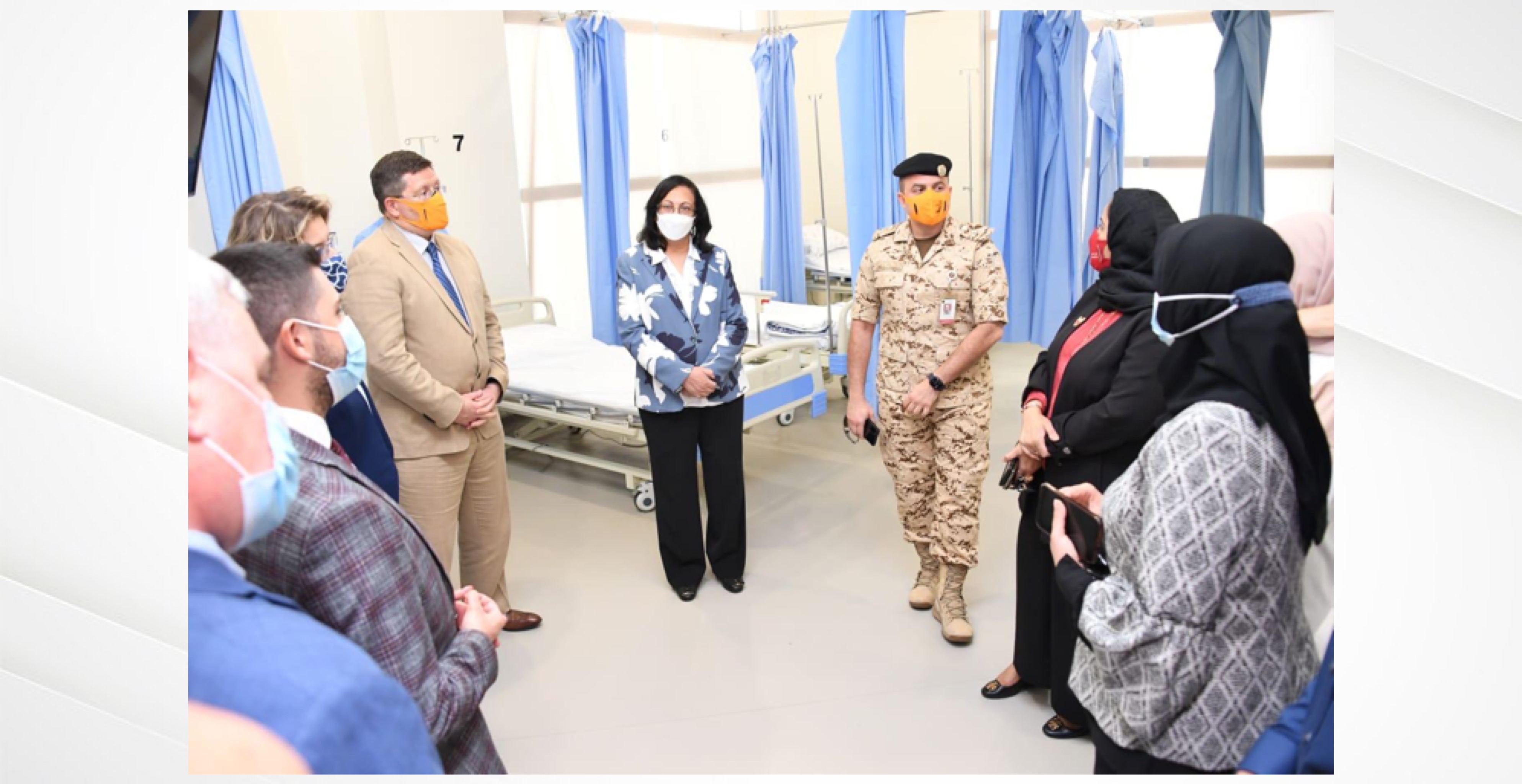 باستخدام دواء "سوتروفيماب" الذي يعتمد على الأجسام المضادة أحادية النسيلة - وزيرة الصحة تدشن أول عيادة متخصصة بمركز الشامل الطبي لتطبيق البروتوكول العلاجي الجديد للحالات القائمة لفيروس كورونا