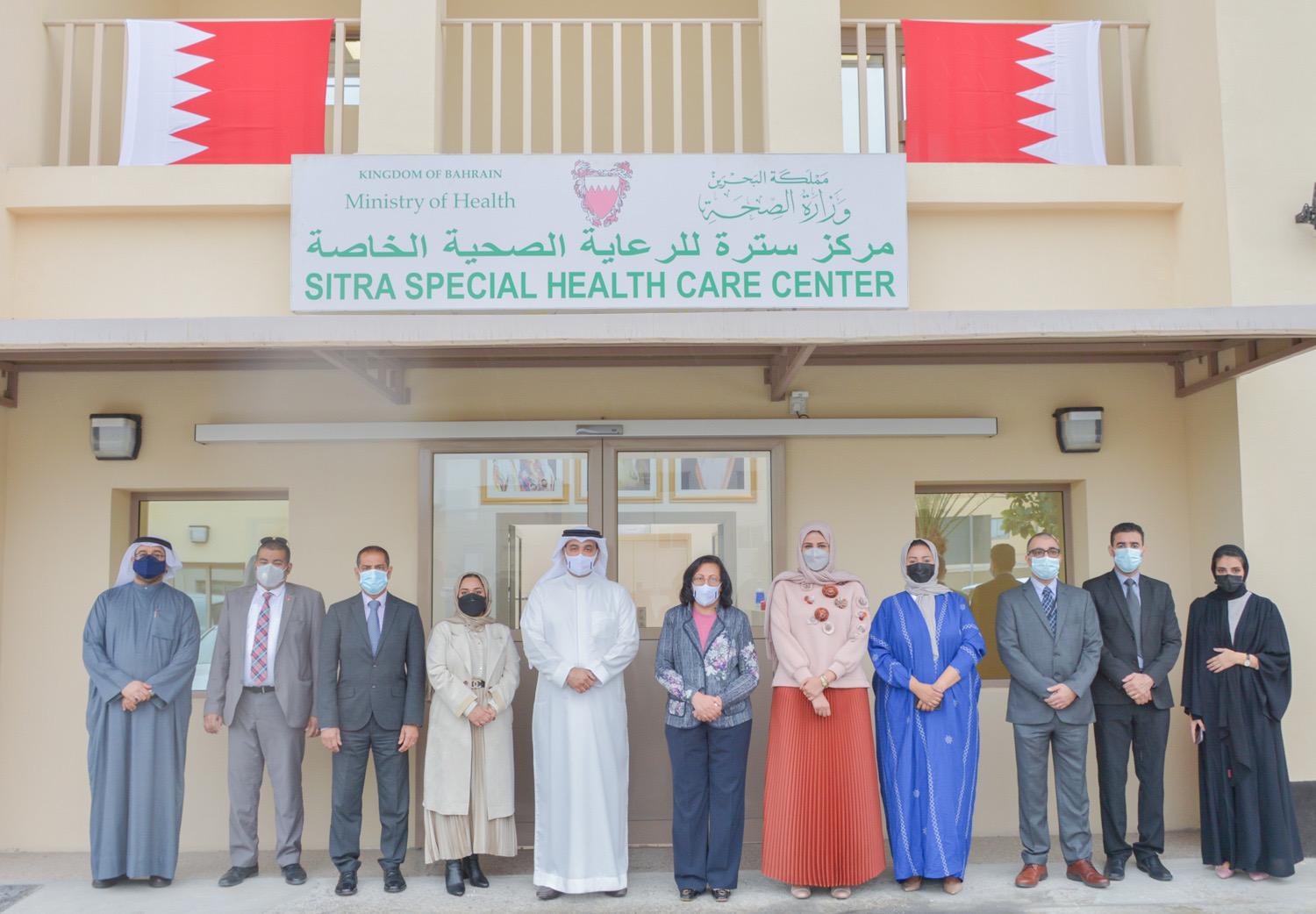 وزيرة الصحة تفتتح مركز سترة للرعاية الصحية الخاصة بمحافظة العاصمة… وتؤكد على سعي الوزارة نحو الارتقاء بجودة حياة الأفراد وتلبية احتياجاتهم الصحية من خلال مراكز تخصصية حديثة…