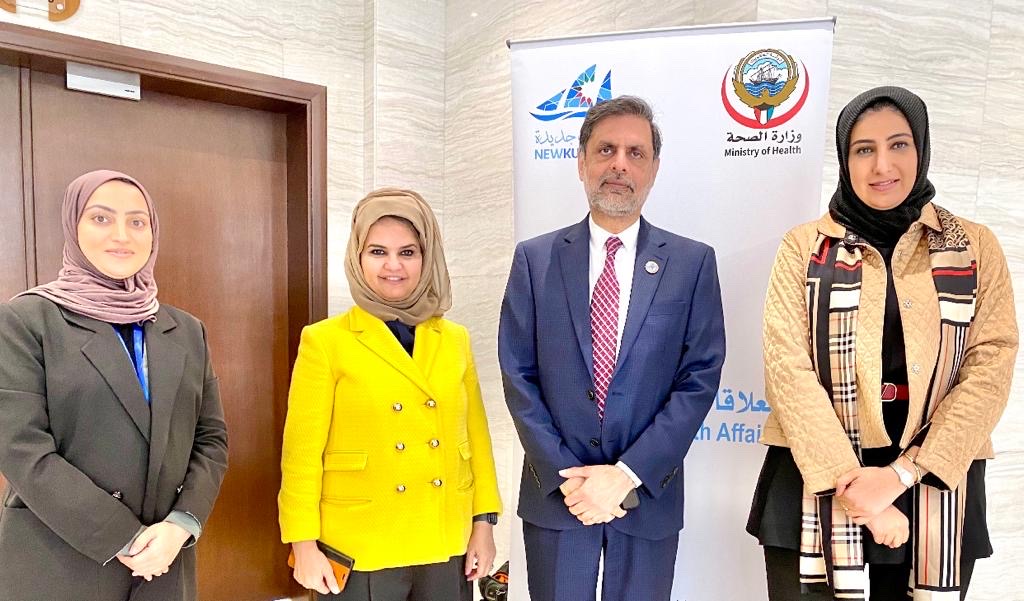 تحت عنوان " القيادة الصحية من أجل التغيير الإيجابي" الصحة تشارك في البرنامج التدريبي الثاني للقيادة بدولة الكويت الشقيقة