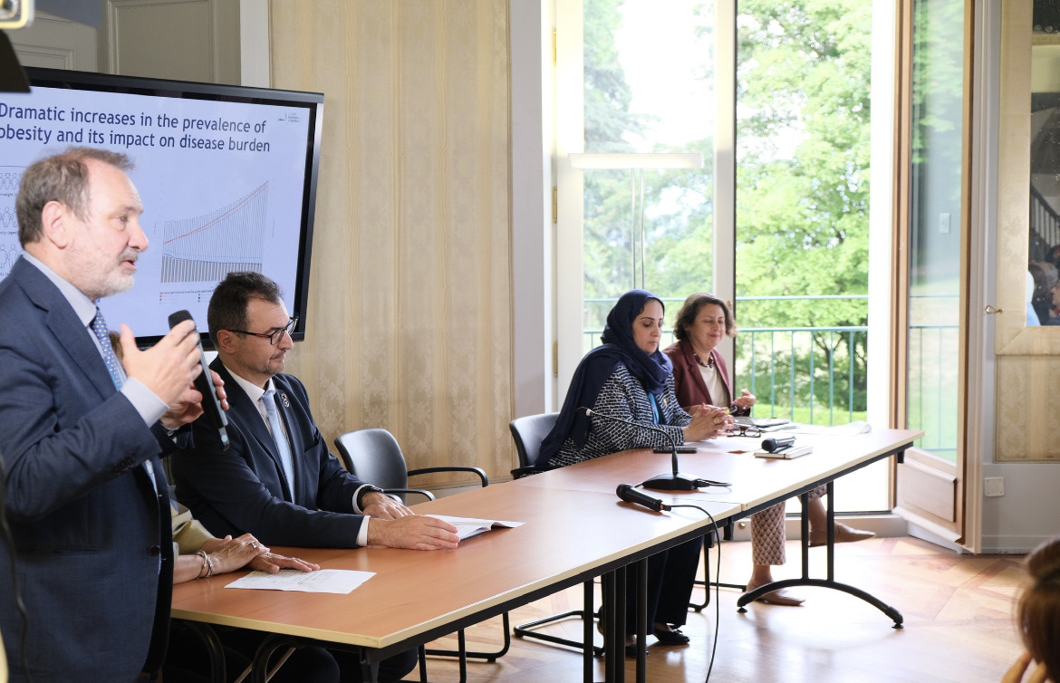 على هامش أعمال الدورة 76 - وفد مملكة البحرين يشارك في فعالية دولية حول خطة منظمة الصحة العالمية لتسريع وتيرة وقف السمنة